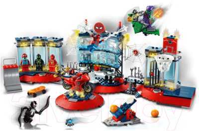 Конструктор Lego Super Heroes Нападение на мастерскую паука / 76175