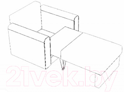 Кресло-кровать Ивару Амур комп. №9 раскладное