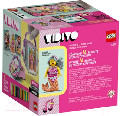 Конструктор Lego Vidiyo Битбокс Карамельной Русалки / 43102