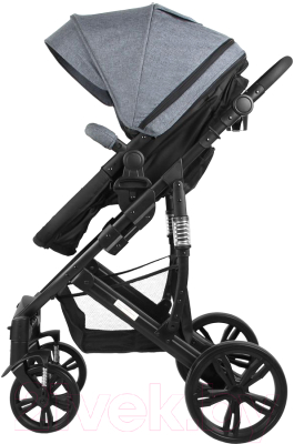Детская универсальная коляска INDIGO Lotus (темно-серый)
