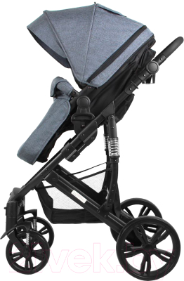 Детская универсальная коляска INDIGO Lotus (темно-серый)