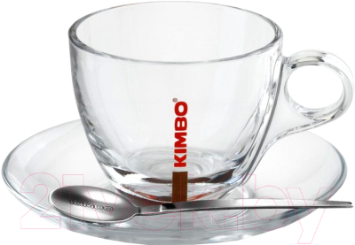 Чашка с блюдцем Kimbo 900473