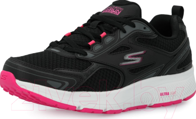 Кроссовки Skechers 128075-BKPK / J82R23CHCM (р.8.5, черный/розовый)