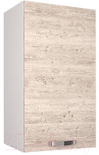 Шкаф навесной для кухни Anrex Alesia 1D/40-F1 (серый/сосна винтаж)