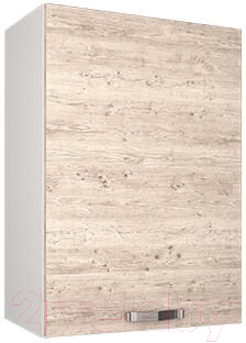 Шкаф навесной для кухни Anrex Alesia 1D/50-F1 (серый/сосна винтаж)
