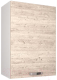 Шкаф навесной для кухни Anrex Alesia 1D/50-F1 (серый/сосна винтаж) - 