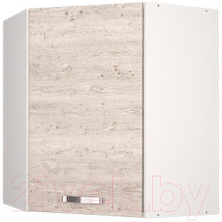 Шкаф навесной для кухни Anrex Alesia 1DU/60-F1 (серый/сосна винтаж)