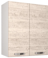 Шкаф навесной для кухни Anrex Alesia 2D/60-F1 (серый/сосна винтаж) - 