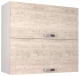 Шкаф навесной для кухни Anrex Alesia 2DG/80-F1 (серый/сосна винтаж) - 