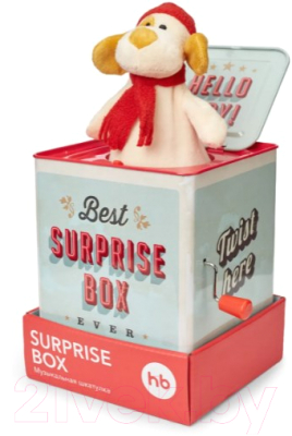 Музыкальная шкатулка Happy Baby Surprise Box Retro / 331875