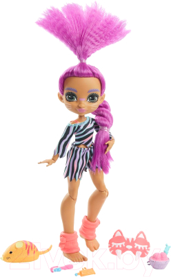 

Кукла с аксессуарами Mattel, Cave Club Эмберли Пижамная вечеринка / GTH02