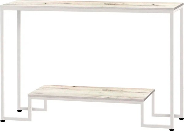 Консольный столик Millwood Пекин 4 Лофт Л 120x35x80