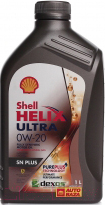 

Моторное масло Shell, Helix Ultra SN Plus 0W20