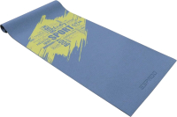 Коврик для йоги и фитнеса Espado ES2125-2 PVC (серый/желтый) - 