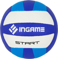 Мяч волейбольный Ingame Start (синий/белый) - 