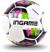 Футбольный мяч Ingame Tsunami 2020 (размер 4, фиолетовый) - 