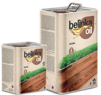Масло для древесины Belinka Decking №201 (2.5л, натуральный)