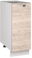 Шкаф-стол кухонный Anrex Alesia 1D/30-F1 (серый/сосна винтаж) - 