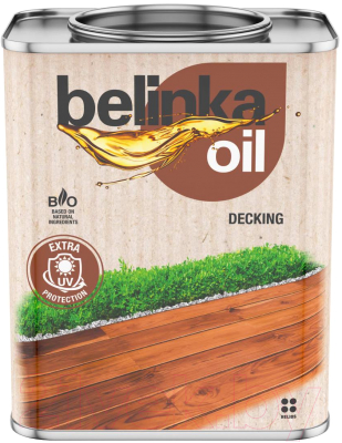 Масло для древесины Belinka Decking №203 (2.5л, тик)