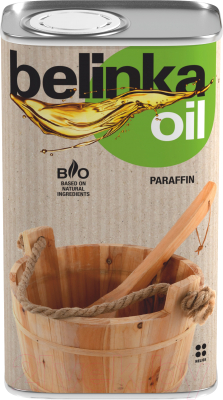 Масло для древесины Belinka Paraffin для сауны (500мл)