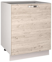 Шкаф-стол кухонный Anrex Alesia 1D/60-F1 (серый/сосна винтаж) - 