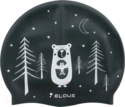 

Шапочка для плавания Dark Shark, Elous EL008