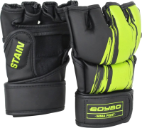 Перчатки для рукопашного боя BoyBo Stain (L, зеленый) - 