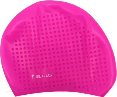 Шапочка для плавания Elous Elous EL007 (розовый)