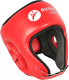 Боксерский шлем RuscoSport С усилением (L, красный) - 