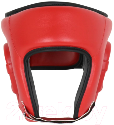 Боксерский шлем RuscoSport С усилением (S, красный)
