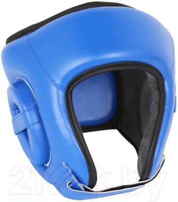 Боксерский шлем RuscoSport С усилением (S, синий)