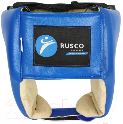 Боксерский шлем RuscoSport Синий (S)