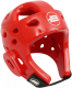 Шлем для таэквондо BoyBo Premium (S, красный) - 