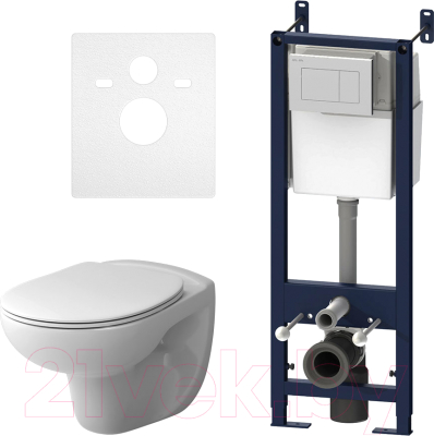 

Унитаз подвесной с инсталляцией AM.PM, Sense IS301.741700