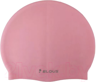 Шапочка для плавания Elous Elous Big EL001 (розовый)