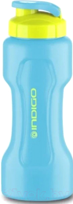 Бутылка для воды Indigo Onega IN009 (720мл, cиний/желтый)
