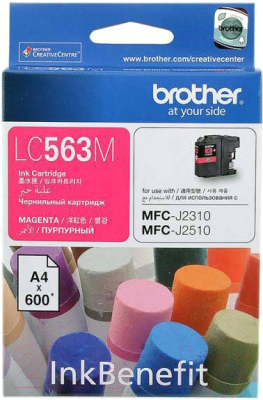 

Картридж Brother, Пурпурный, LC563M