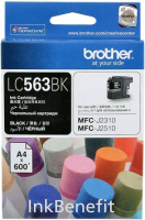 

Картридж Brother, LC563BK