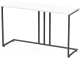 Консольный столик Millwood Лиссабон 1 Лофт Л 120x40x70.2 (дуб белый Craft/металл черный) - 