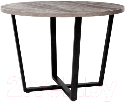 Обеденный стол Millwood Лофт Орлеан Л D110x75 (сосна пасадена/металл черный)