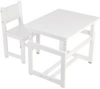 Комплект мебели с детским столом Polini Kids Eco 400 SM / 0003052-04 (белый) - 