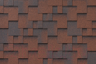 

Черепица Roofshield, Премиум Модерн медный / P-M-17