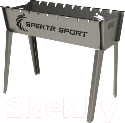 Мангал Spektr Sport Laser Grill Люкс (3мм, на 9 шампуров)