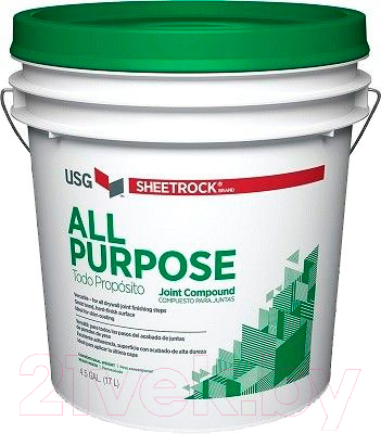 Шпатлевка готовая Sheetrock All Purpose Joint Compound (30кг)