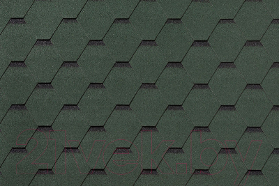 Черепица Roofshield Фемили Лайт Стандарт зеленый с оттенением / FL-S-06 (3м2)