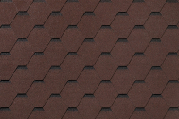 Черепица Roofshield Фемили Лайт Стандарт коричневый с оттенением / FL-S-02 (3м2) - 