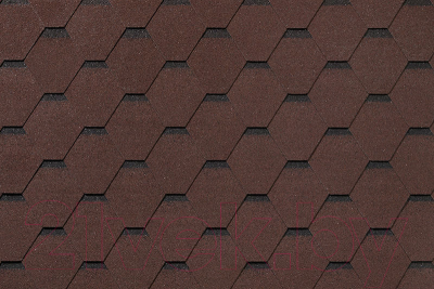 Черепица Roofshield Фемили Лайт Стандарт коричневый с оттенением / FL-S-02 (3м2)