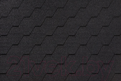 Черепица Roofshield Фемили Эко Лайт графитно-черный / FL-S-15 (3м2)