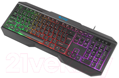 Изображение товара Комплект клавиатура и мышь Fury Thunderstreak 3.0 / NFU-1676 (с наушниками и ковриком)