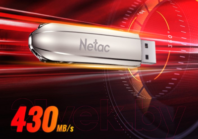 Usb flash накопитель Netac USB Drive U389 Top Speed USB3.1 128GB (NT03U389N-128G-31PN)